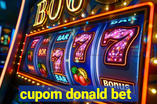 cupom donald bet